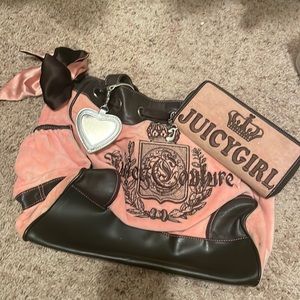 Juicy couture purse and wallet circa 2008